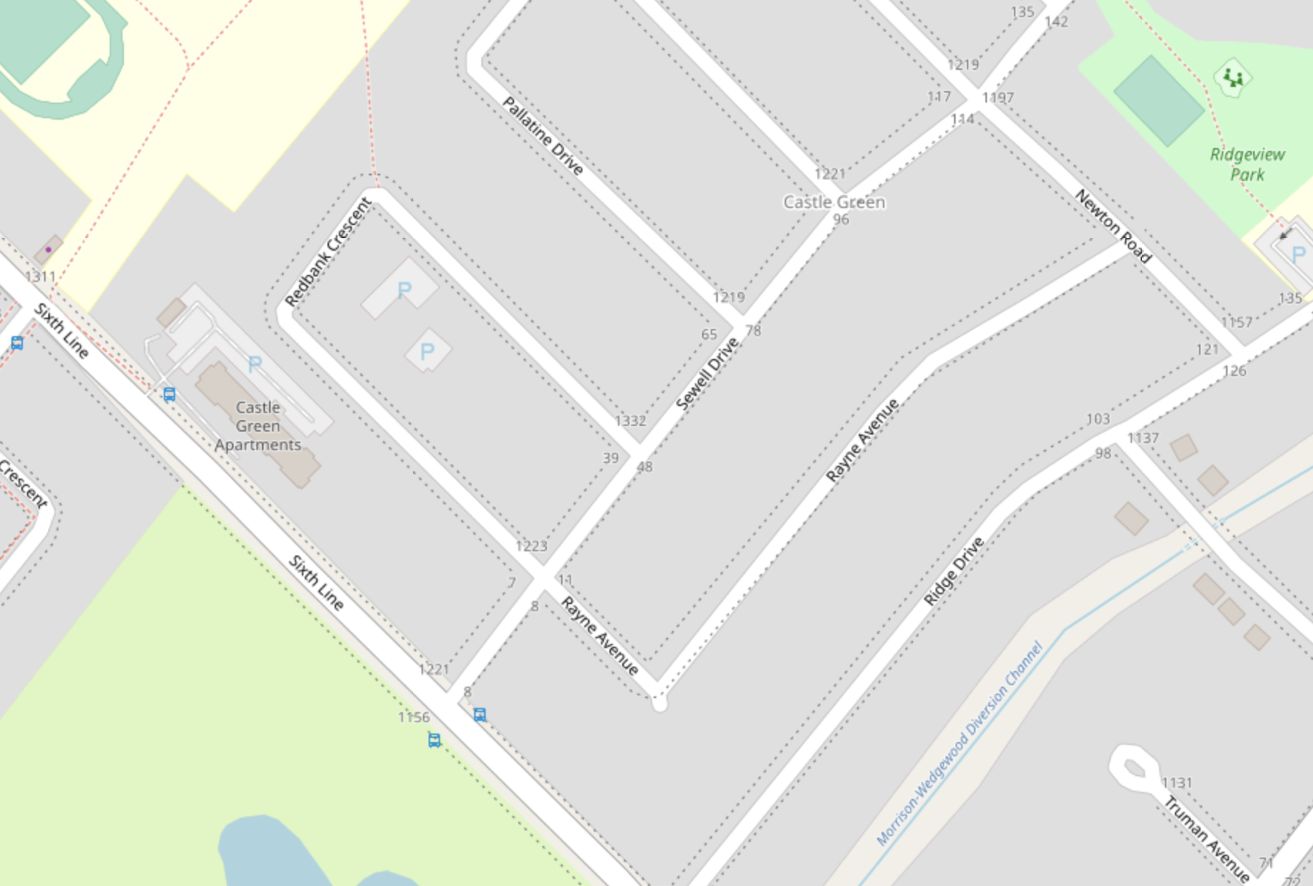 Rayne Ave | Openstreetmap